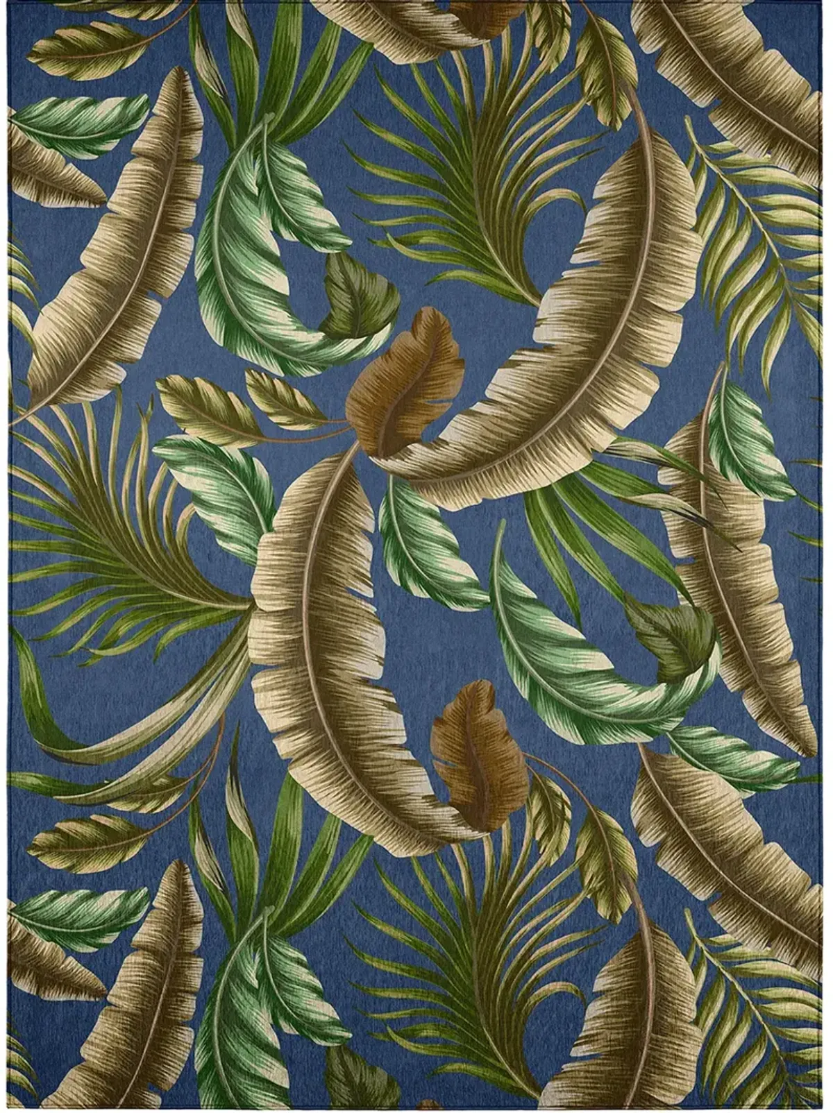 Tropics TC1 Indigo 5' x 7'6" Rug