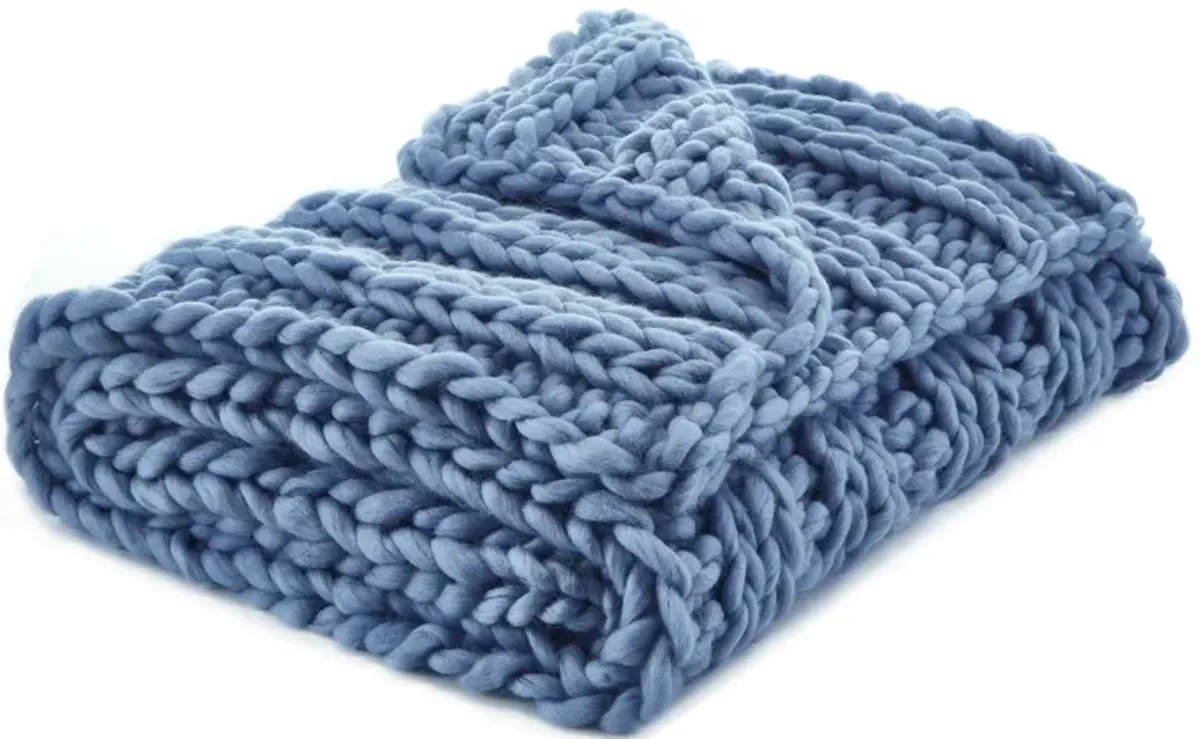 Cozy Tyme Joubert Channel Knit Throw 50"x70".