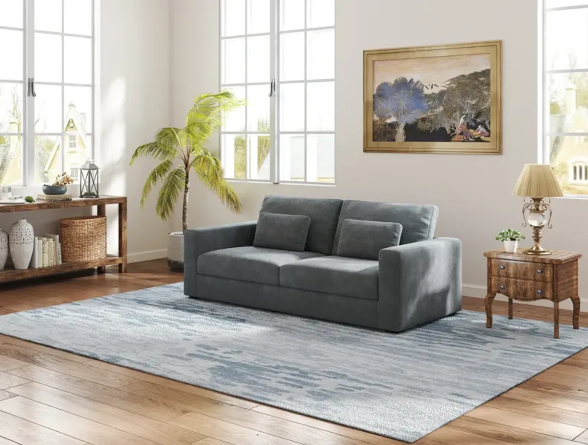 HOT SALE! 83" Modern Sofa Couches for Living Room, 3 Seater Sofa with Detachable Cover & double cushioning