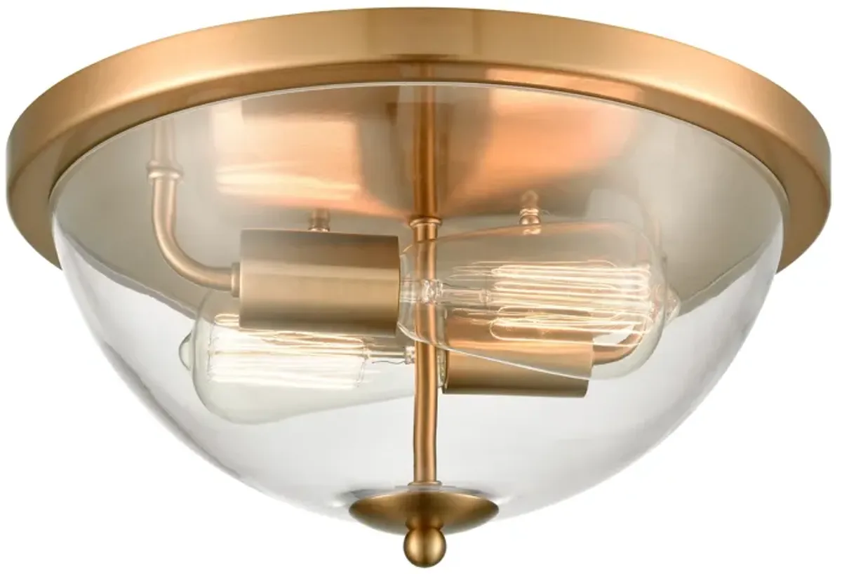 Astoria 13.5" 2-Light Flush Mount