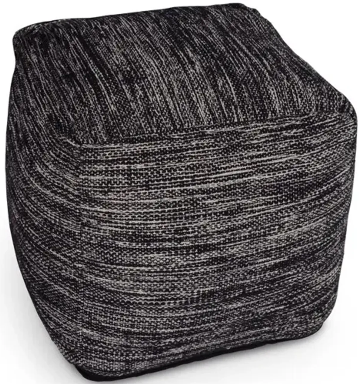 Omari Square Handwoven  Pouf