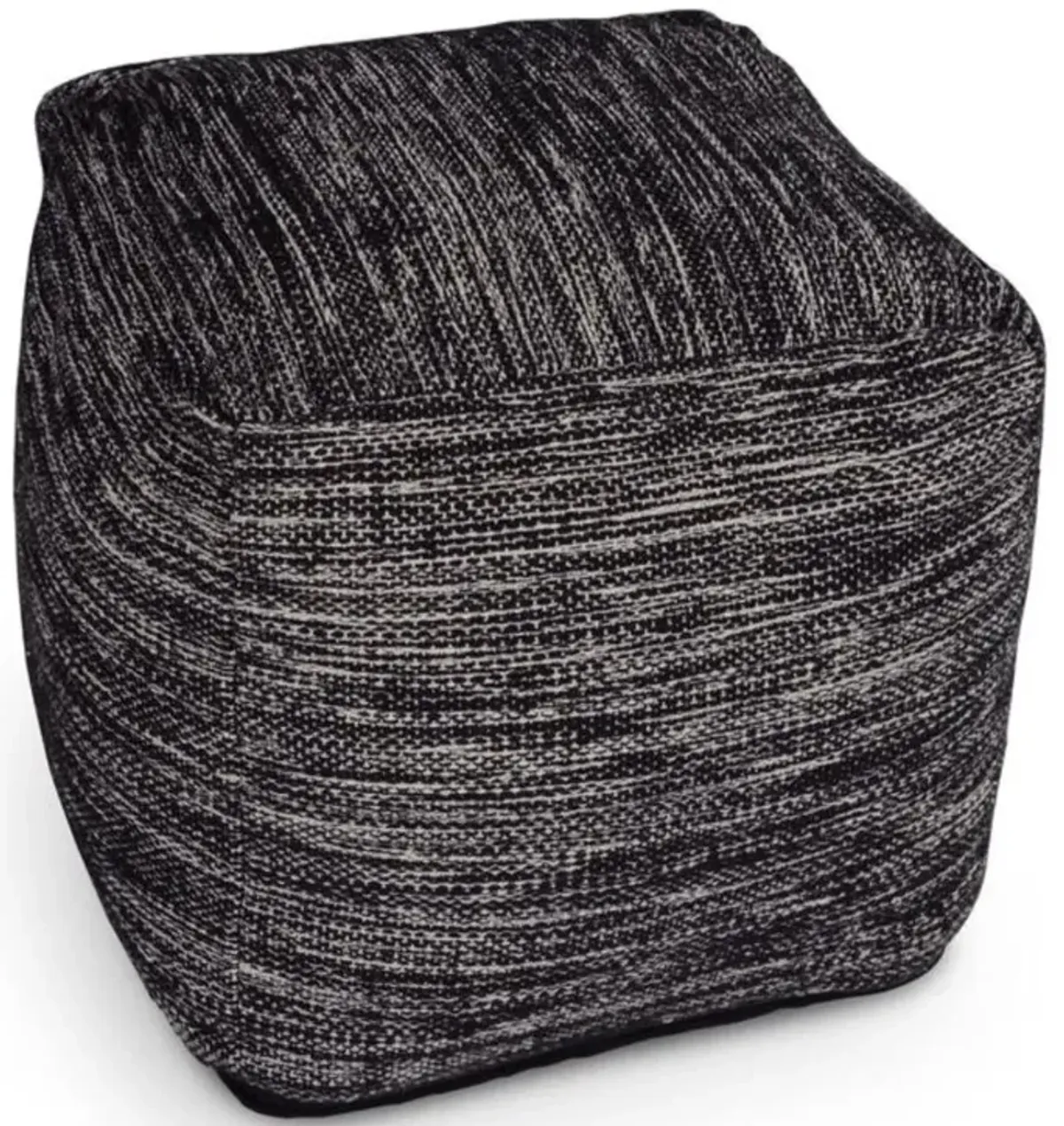 Omari Square Handwoven  Pouf