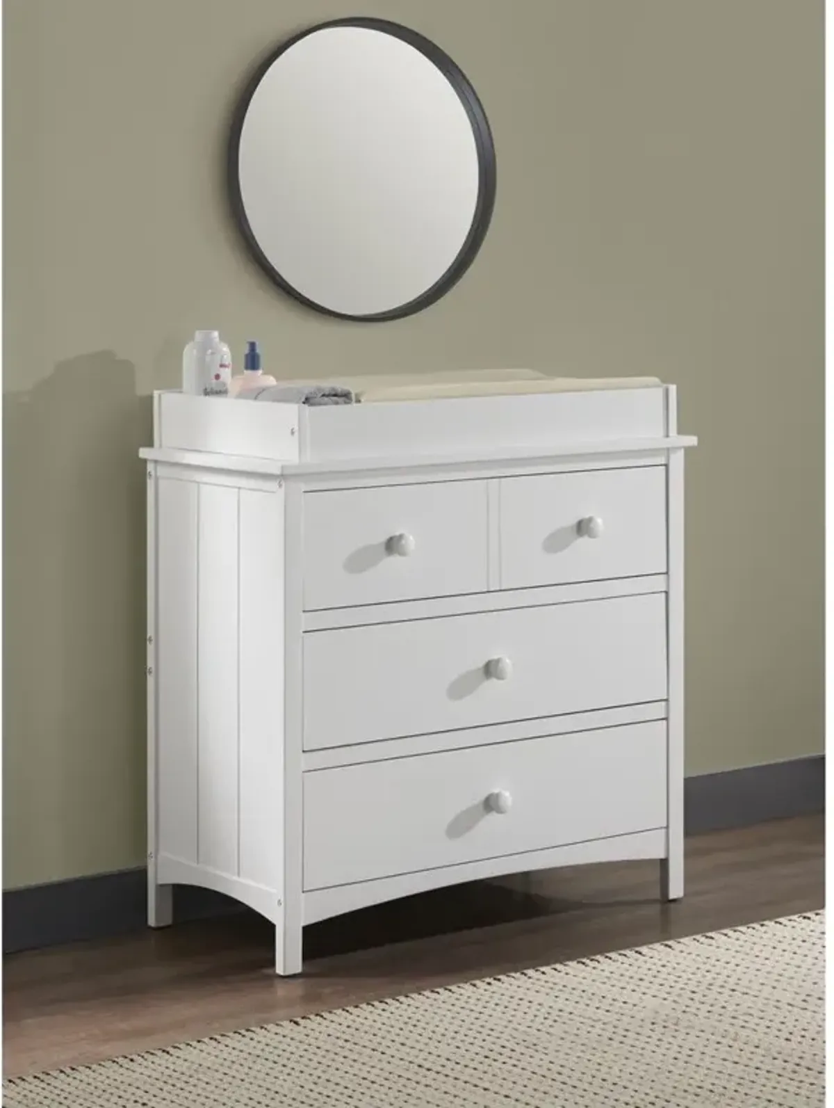 Oxford Baby Universal Rta 3 Dr Dresser  Snow White