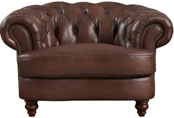 Newport Top Grain Leather Chair