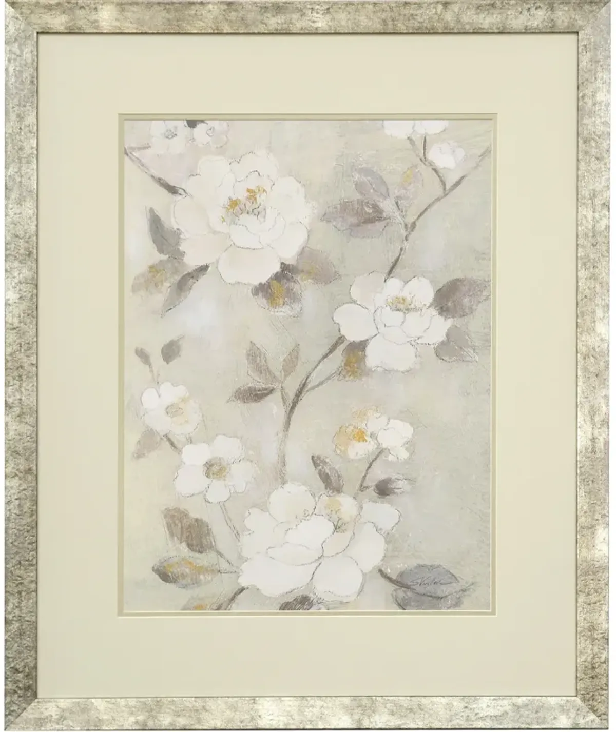 Romantic Spring Flowers I Framed Print