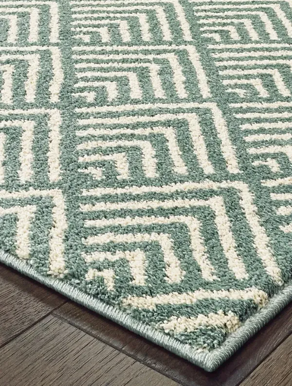 Carson 2' x 3' Blue Rug