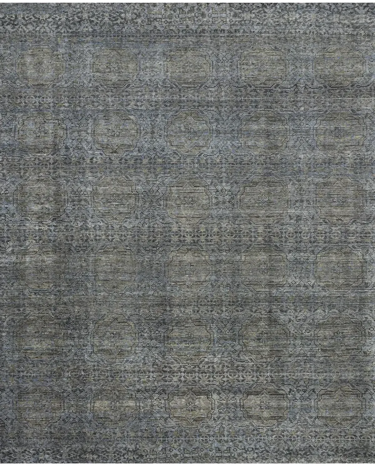 Amara AMM05 Blue/Gold 6' x 9' Rug