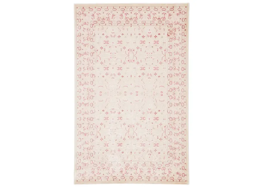 Fables Regal Ivory & White 2'6" x 8' Runner Rug