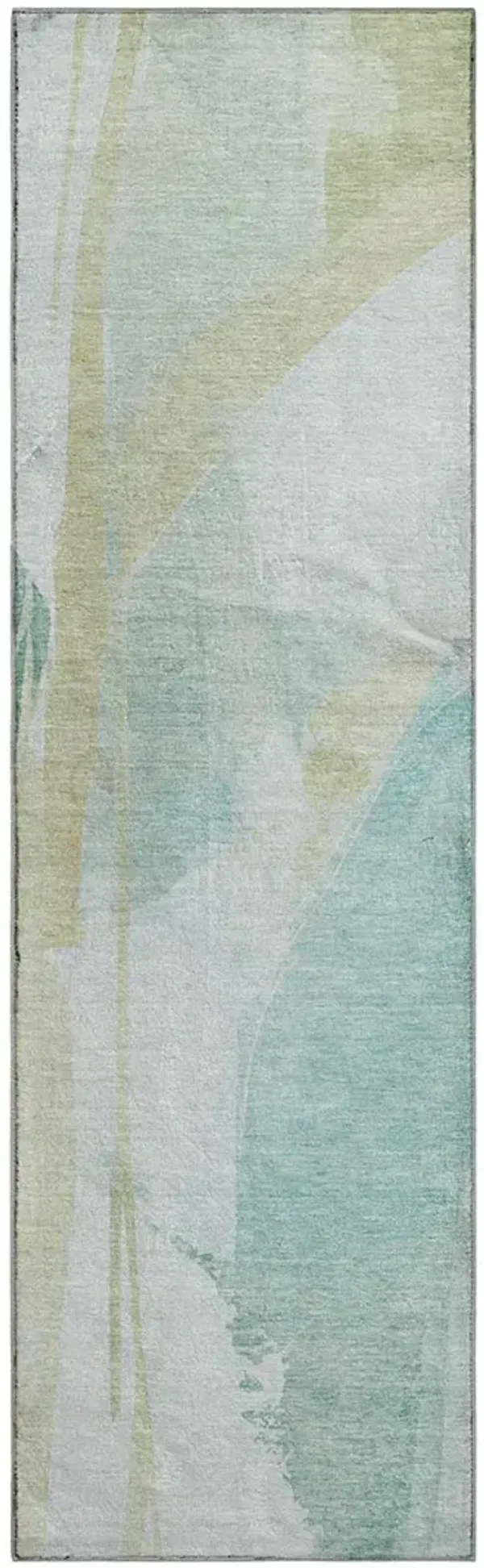 Ravenna RN7 Teal 2'3" x 7'6" Rug