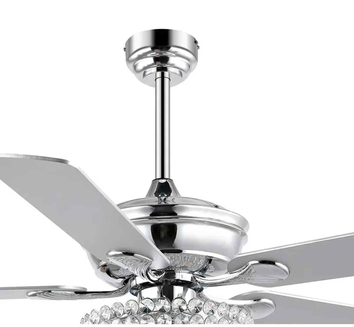 Cammy 3-Light Traditional Transitional Iron LED CEILING FAN