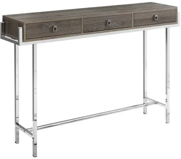 Console Table with Storage Drawers for Entryway, Hallway, or Living Room Organization