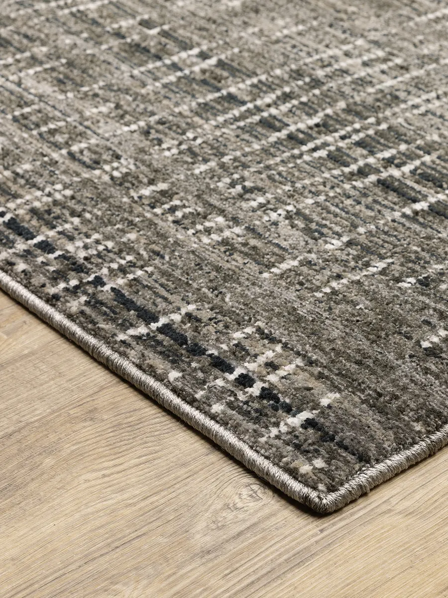 Nebulous 7'10" x 10'10" Char Rug