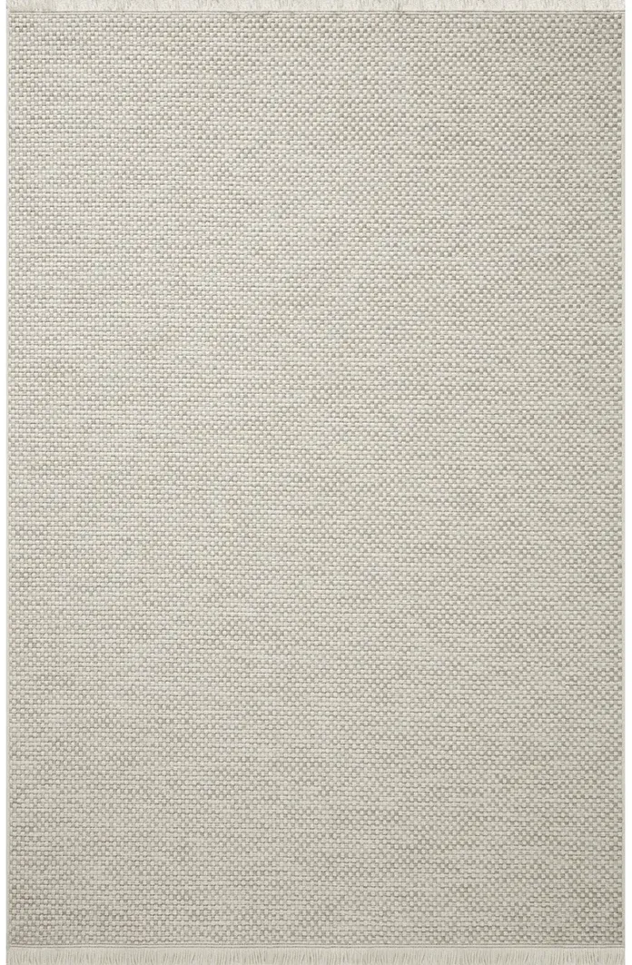 Malibu MAB-05 Ivory / Dove 2''3" x 7''7" Rug by Amber Lewis