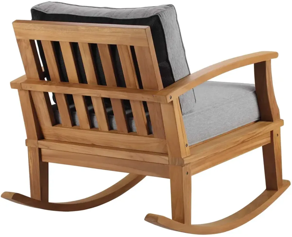 Marina Outdoor Patio Teak Rocking Chair