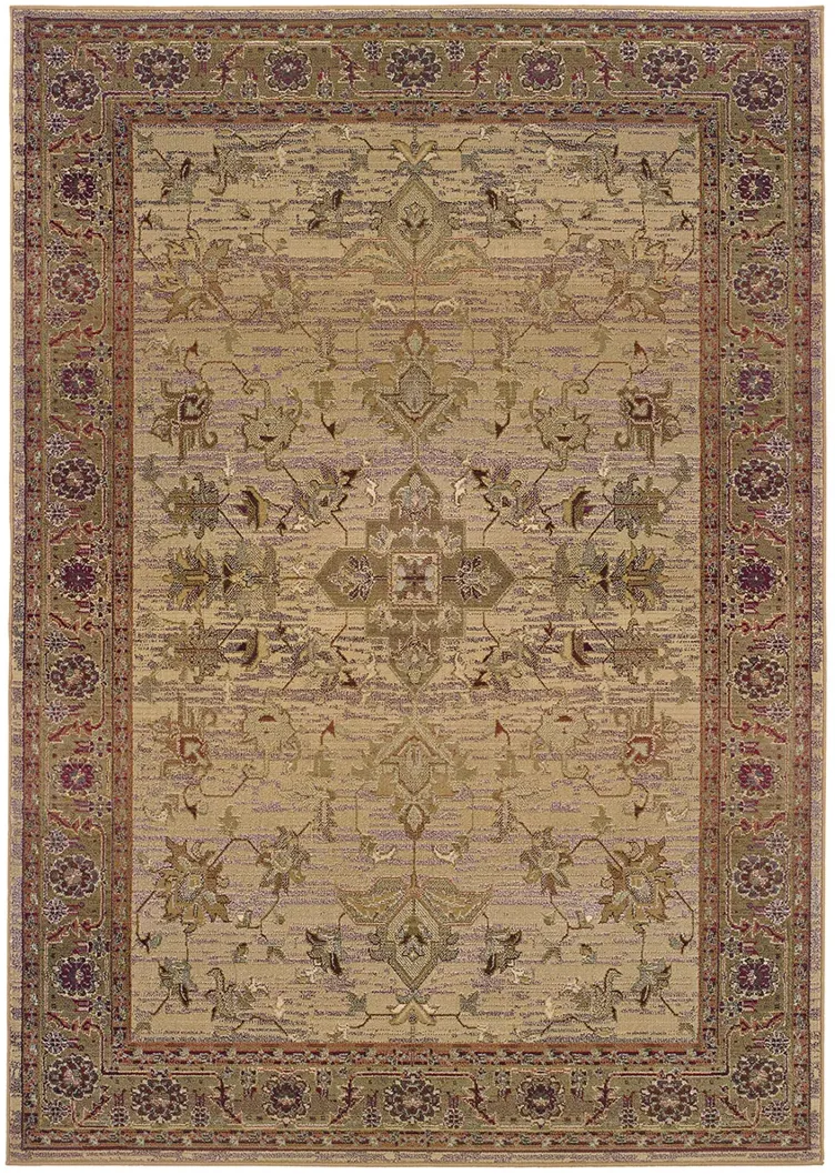 Kharma 9'9" x 12'2" Beige Rug