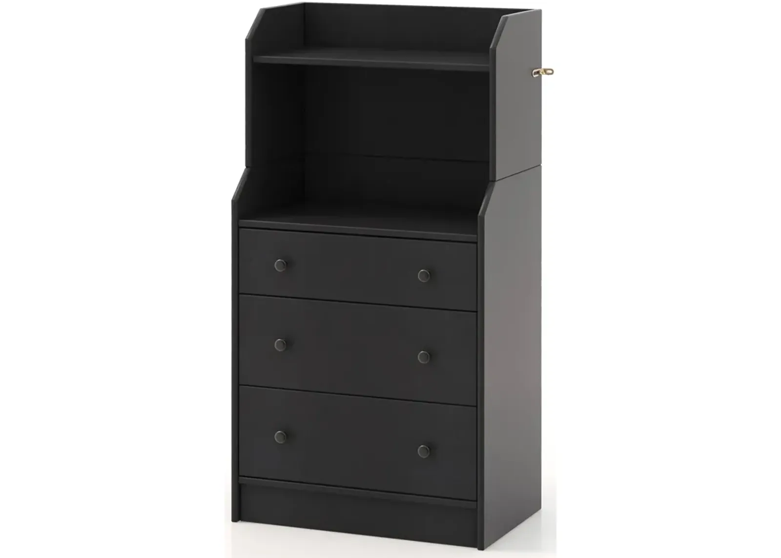 Modern Storage Dresser with Anti-toppling Device