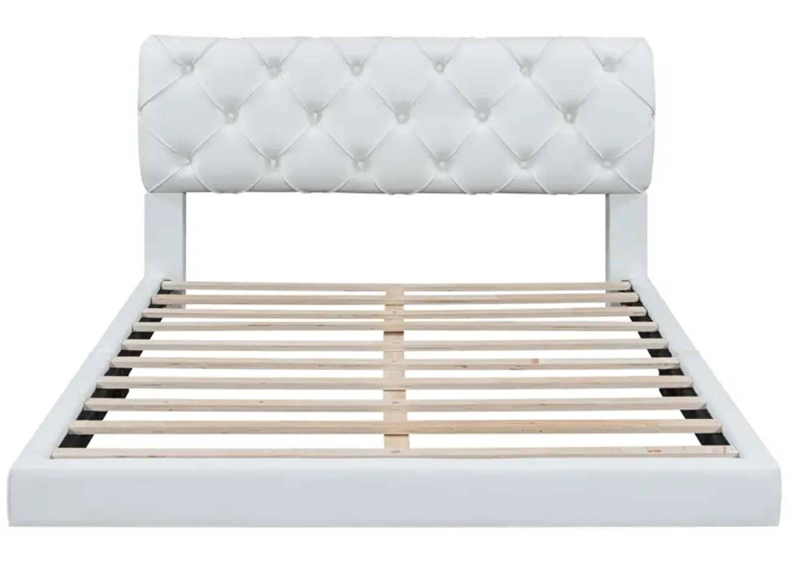 Merax Tufted Upholstered Platform Bed