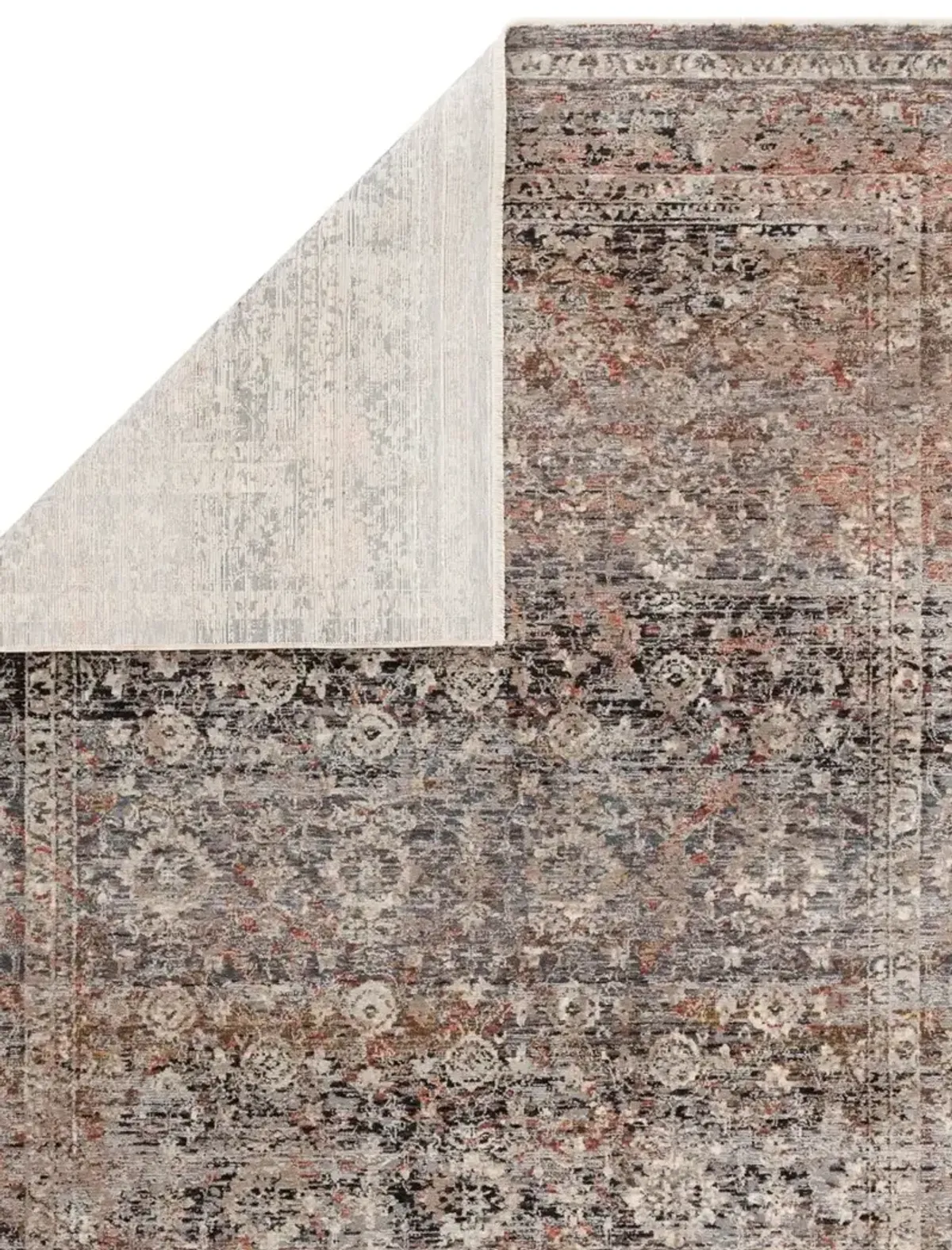 Valentia Elio Gray 3' x 8' Runner Rug