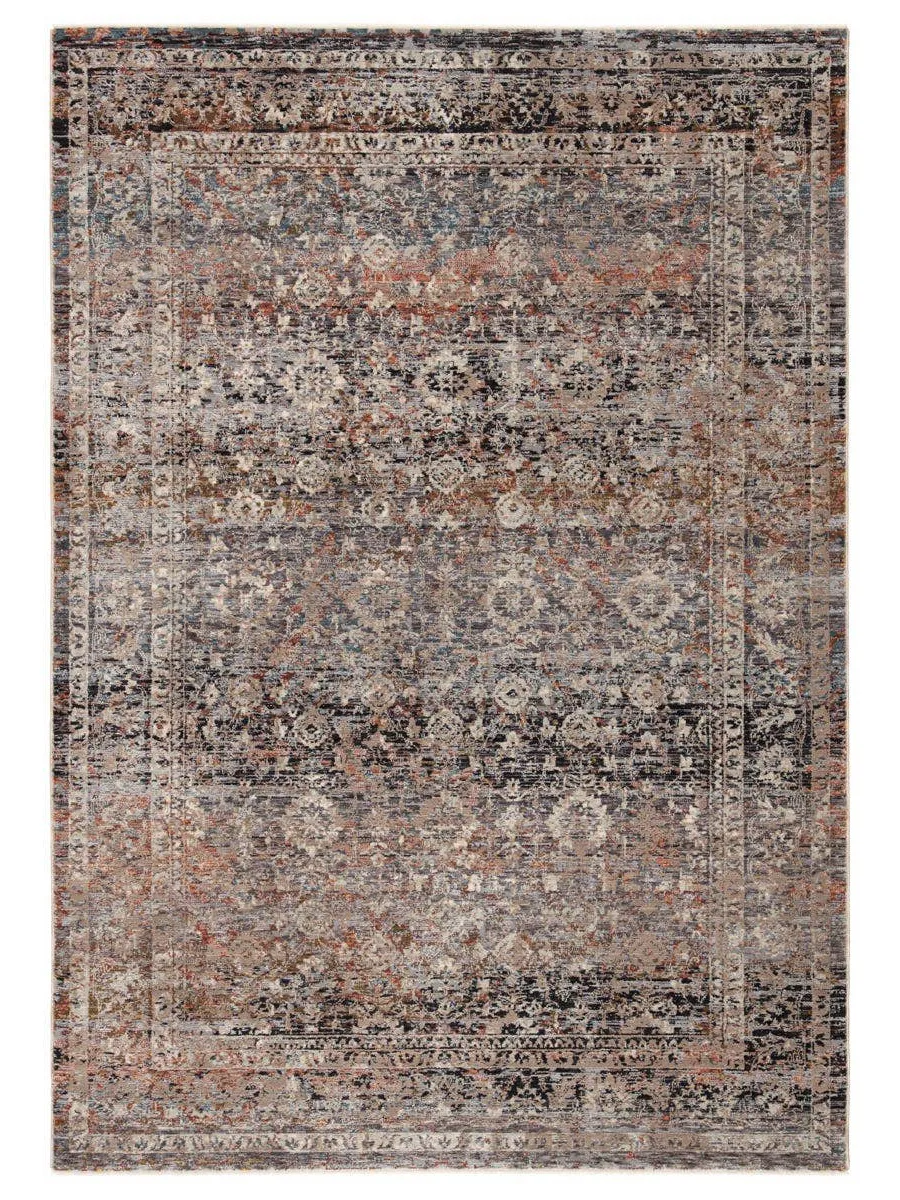 Valentia Elio Gray 3' x 8' Runner Rug