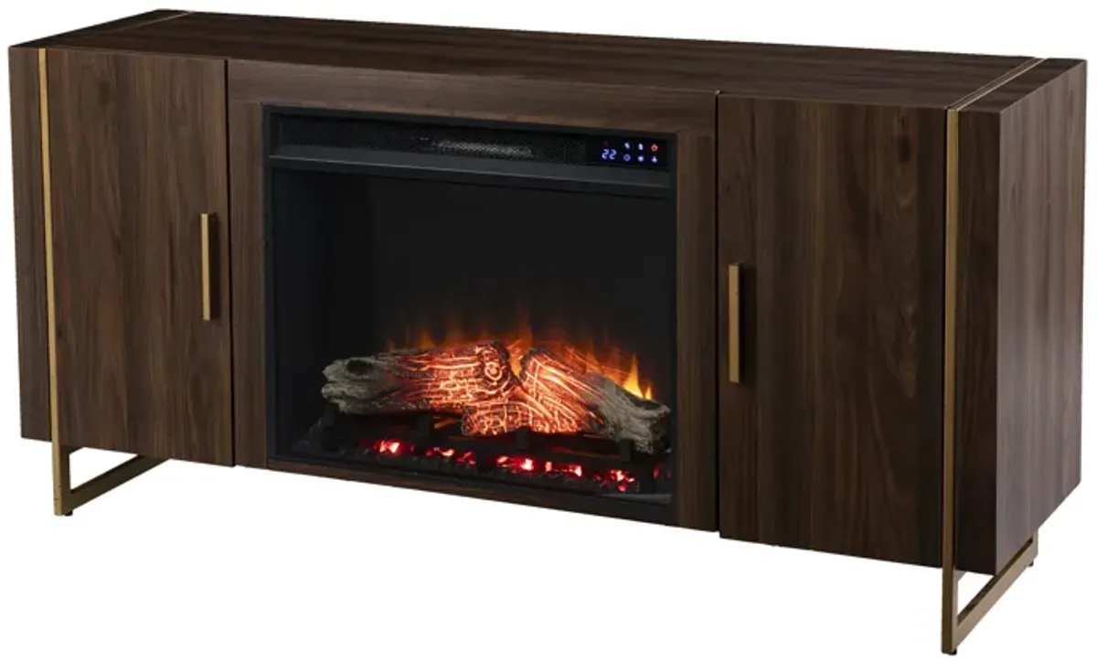 Everly Touch Fireplace Console