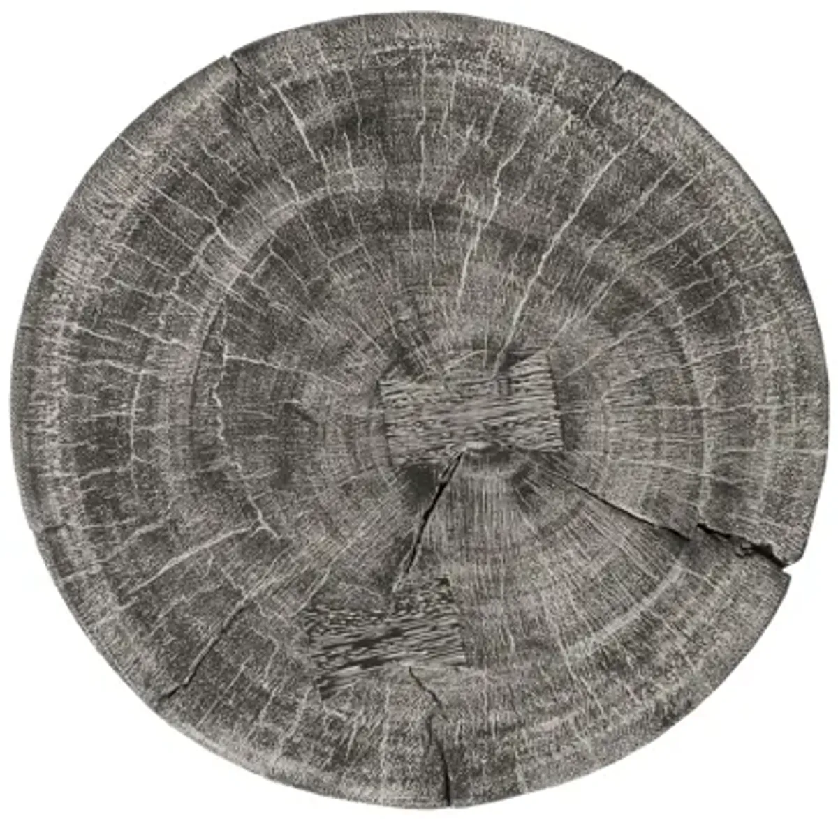 Curved Wood Thin Stool