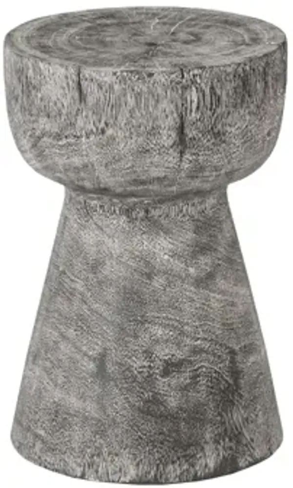 Curved Wood Thin Stool