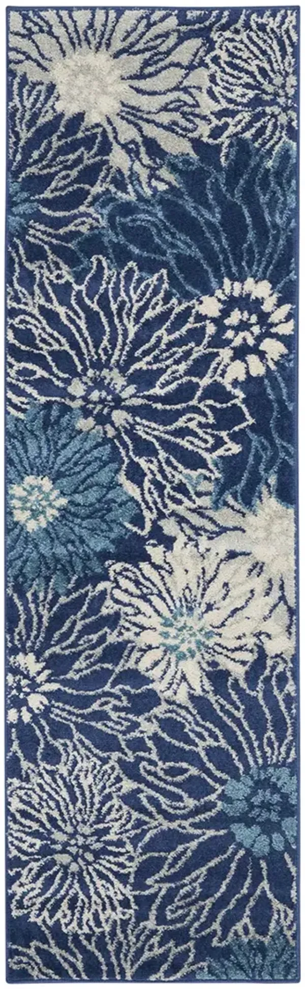 Passion PSN17 Navy/Ivory 1'10" x 2'10" Rug