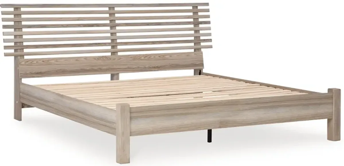 Hasbrick King Slat Panel Bed