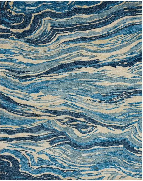 Pelican Bay By Salt Life Winward Ocean 2' 4" X 7' 10" Rug