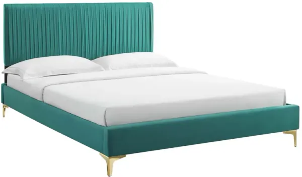 Modway - Peyton Performance Velvet Full Platform Bed