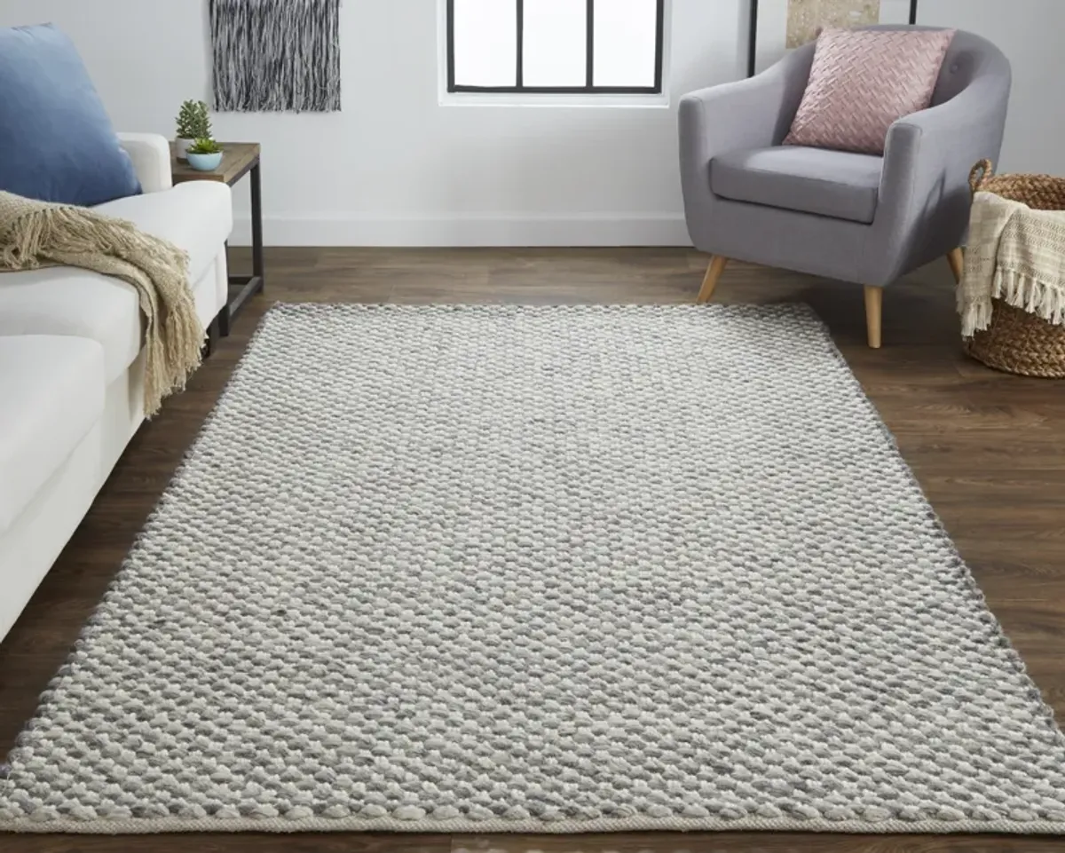 Berkeley 0812F Gray/Ivory 5' x 8' Rug