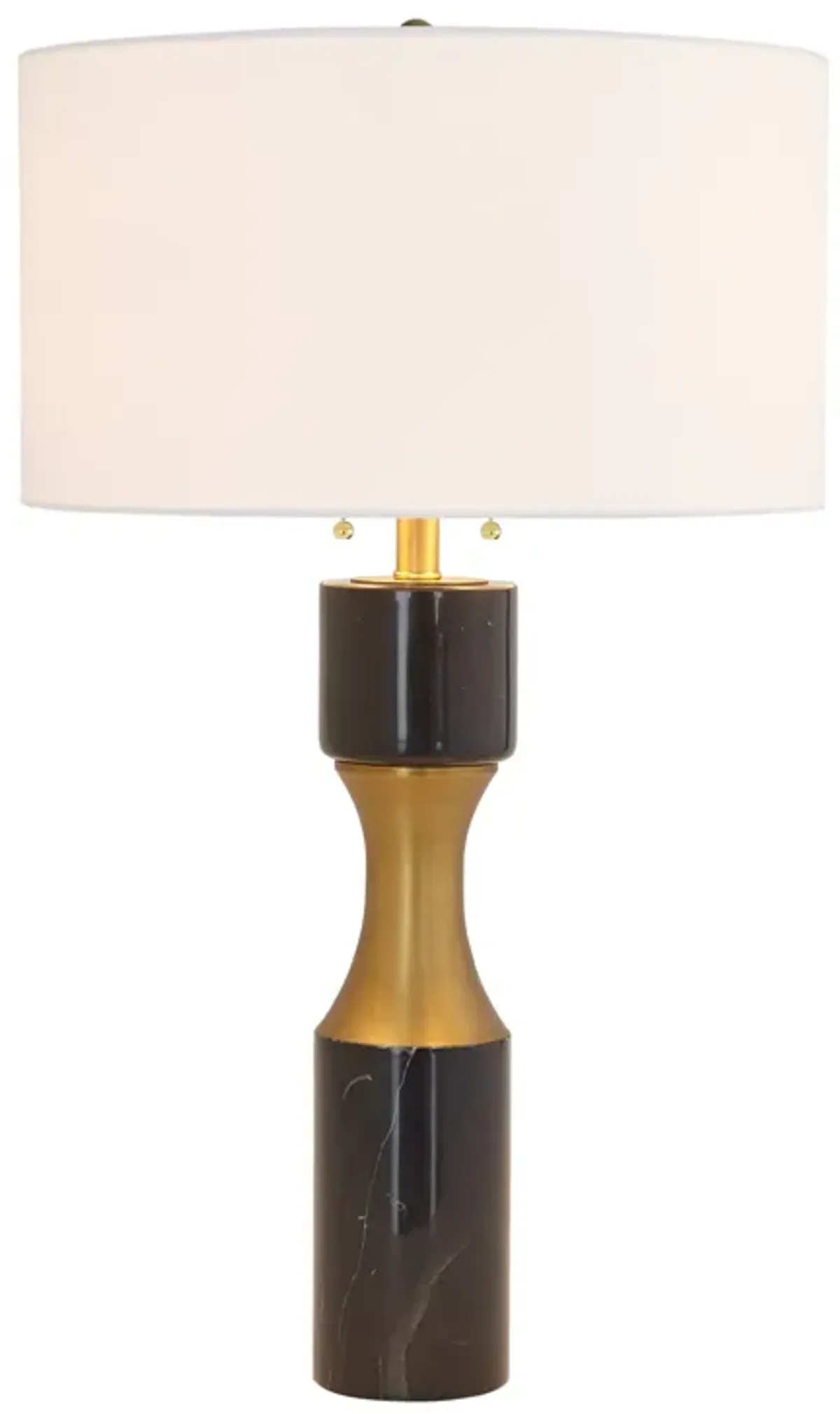 Marble Cinch Lamp-Black