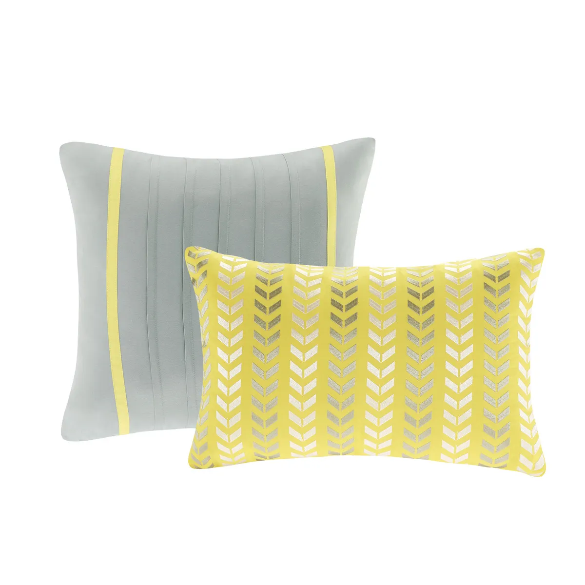 Gracie Mills Basil Chevron Bliss Comforter Set