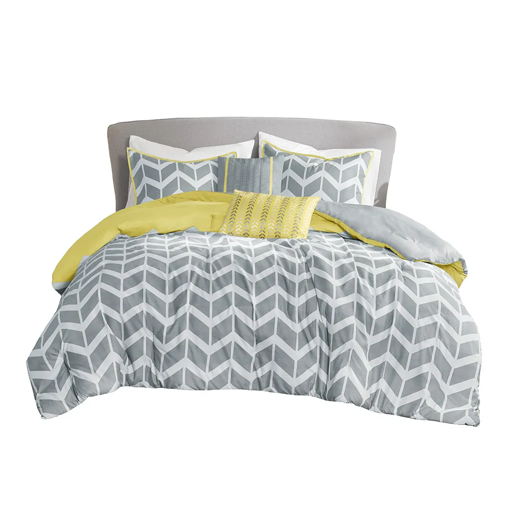 Gracie Mills Basil Chevron Bliss Comforter Set