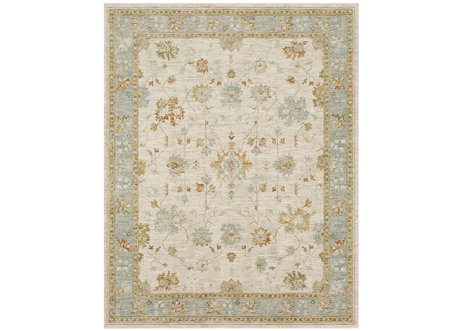 Adalia Iznik Cream 2' 7" X 7' 3" Rug