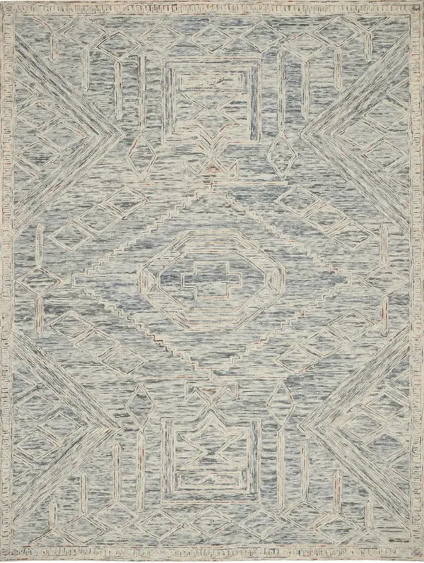 Interlock ITL02 Blue/Multicolor 8' x 10'6" Rug