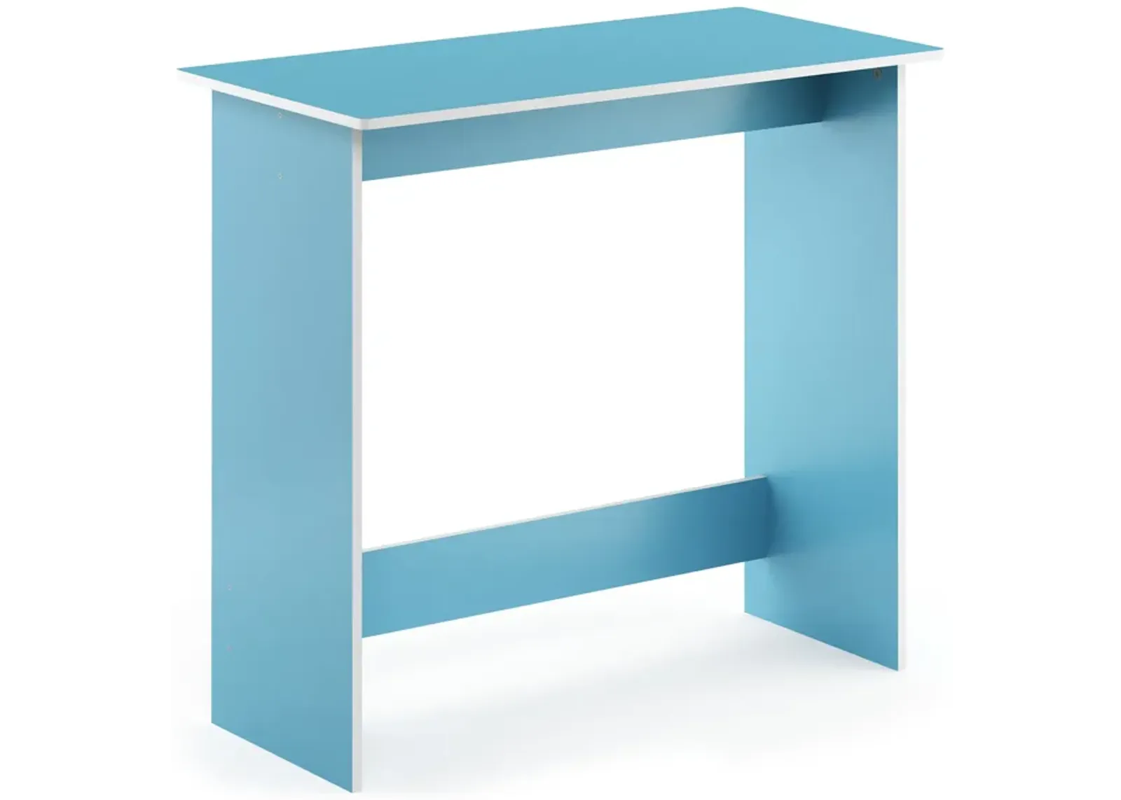 Furinno Furinno 14035 Simplistic Study Table, Light Blue/White