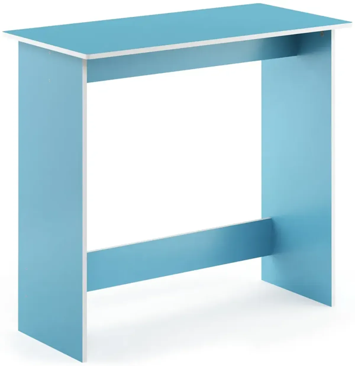 Furinno Furinno 14035 Simplistic Study Table, Light Blue/White