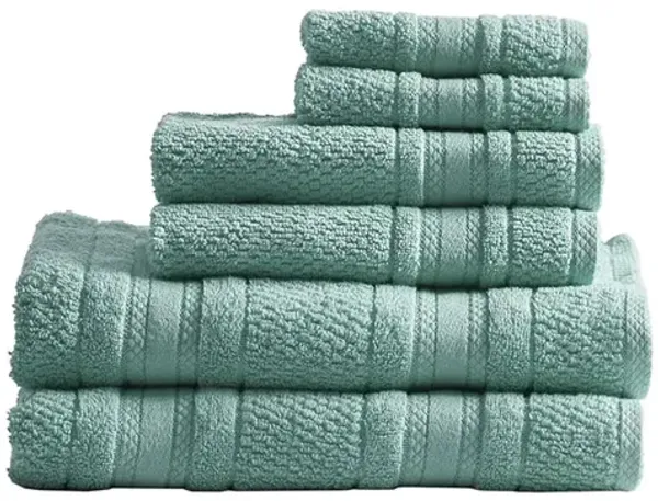 Gracie Mills Aisling Super Soft 6 Pieces Cotton Quick Dry Bath Towel Set