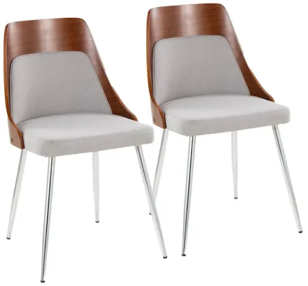 LumiSource Anabelle Chair - Set of 2