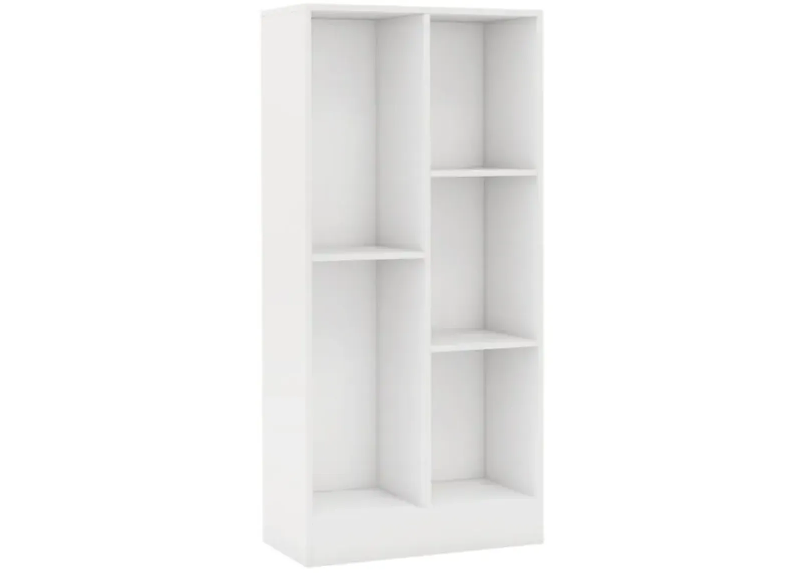 41 Inches 5-Cube Floor Bookcase with 2 Anti-Tipping Kits