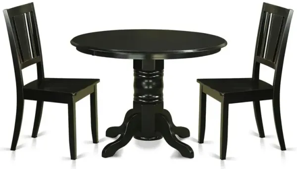 3 PC dinette set for 2-Kitchen Table and 2 Dining Chairs