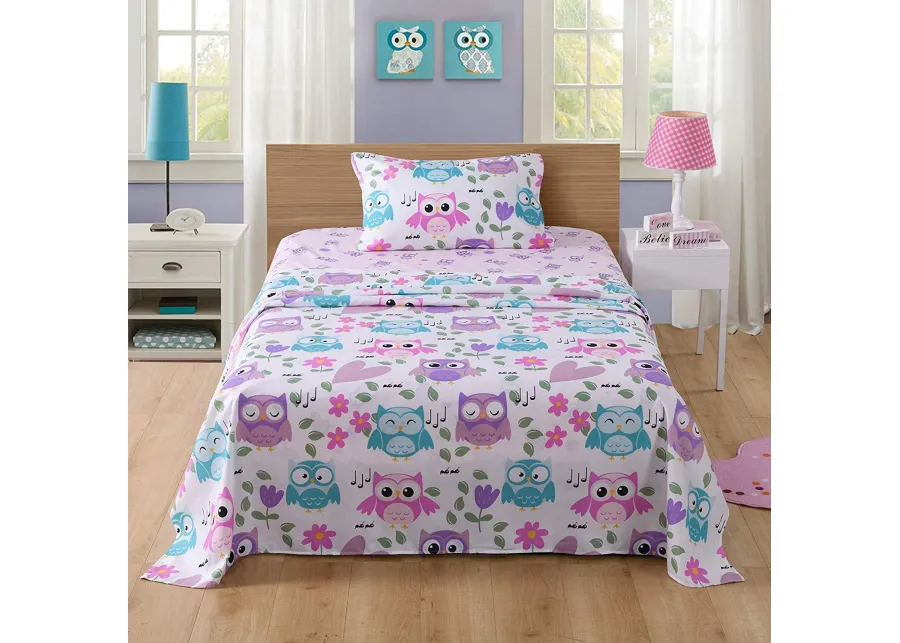 MarCielo Bed Sheets For Kids Twin Full Sheets For Kids Girls Boys Teens Children Sheets SH_A32.