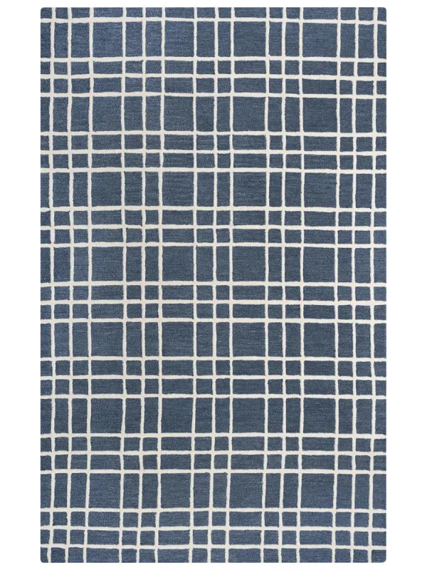 Lofton A07102 Blue 7'9" x 9'9" Rug