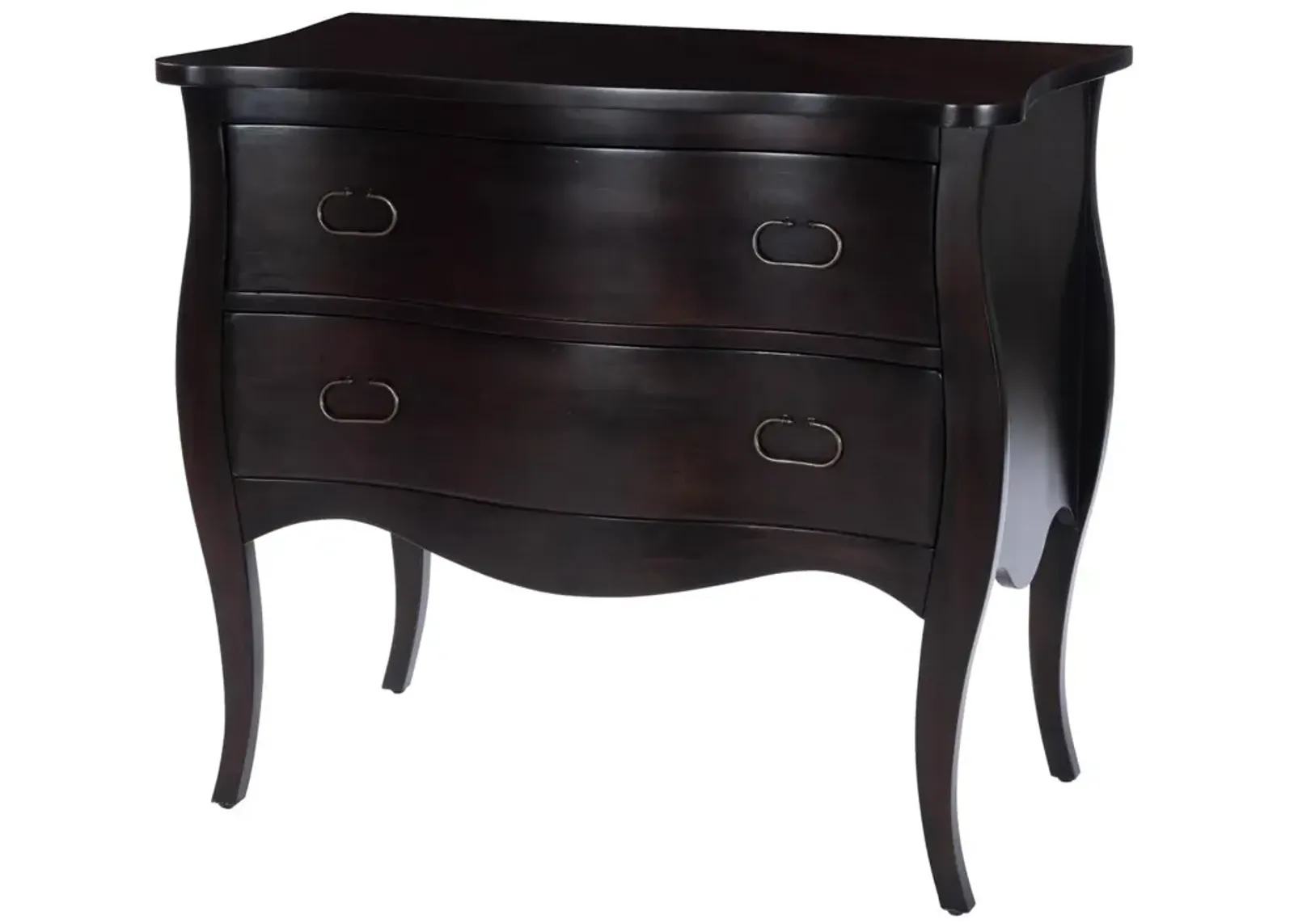 Antiqued Walnut 3-Drawer Chest, Belen Kox