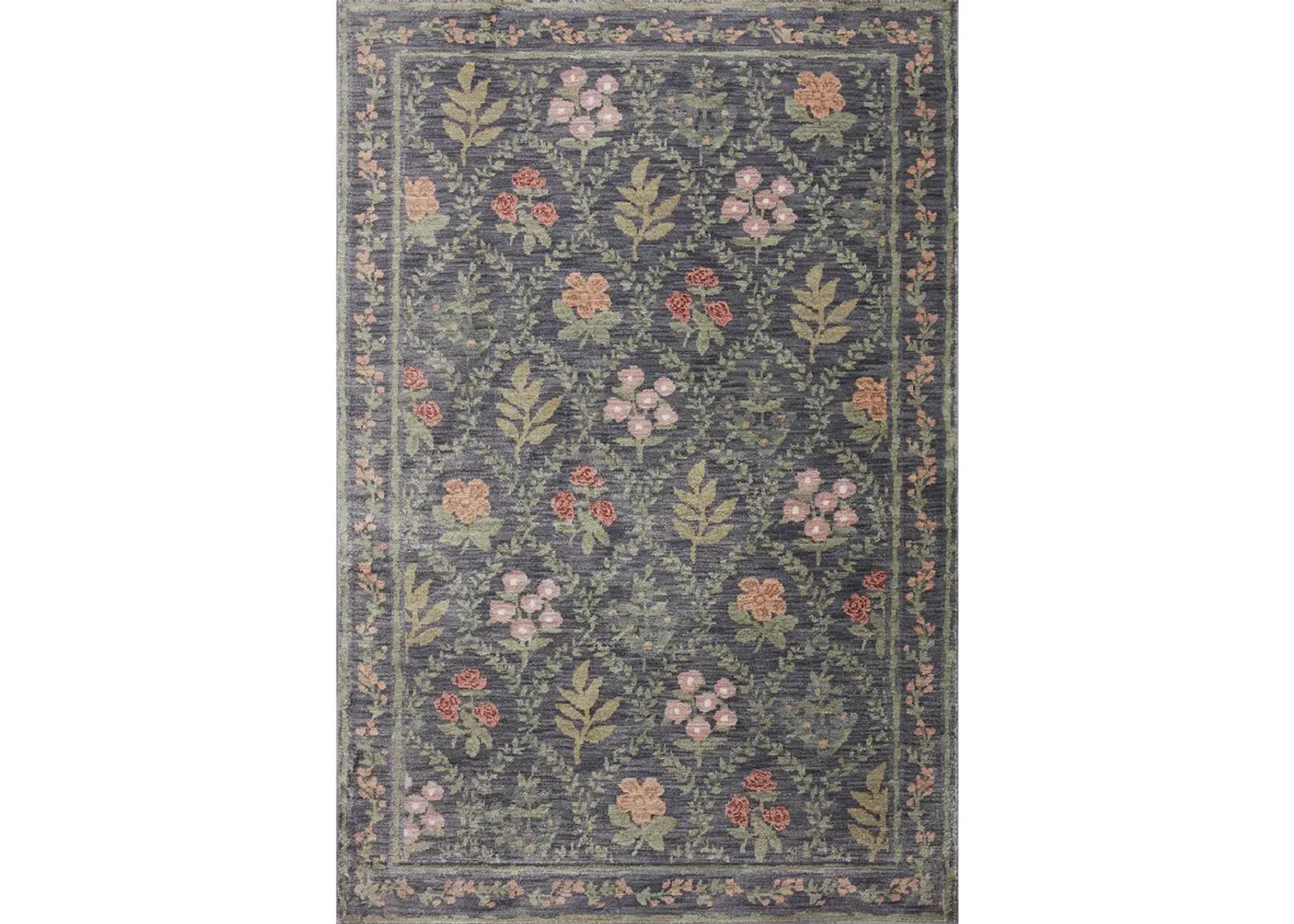 Fiore Charcoal 9' x 12' Rug