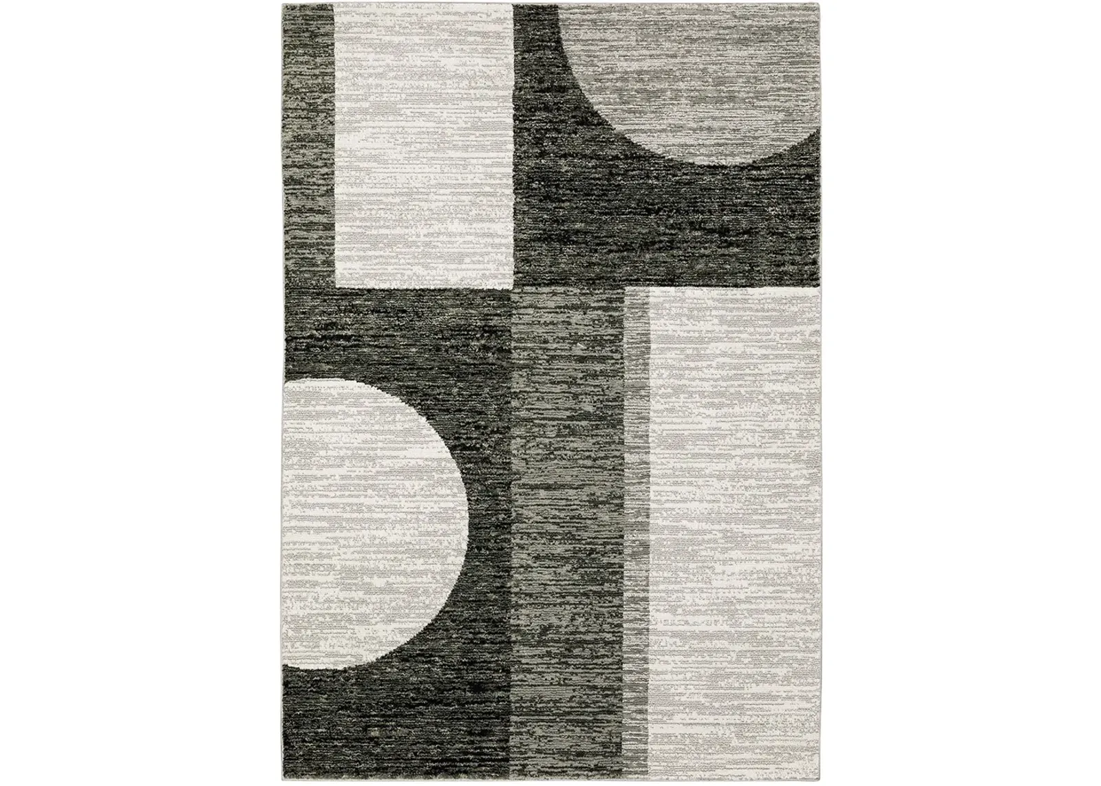 Strada 5'3" x 7'3" Charcoal Rug