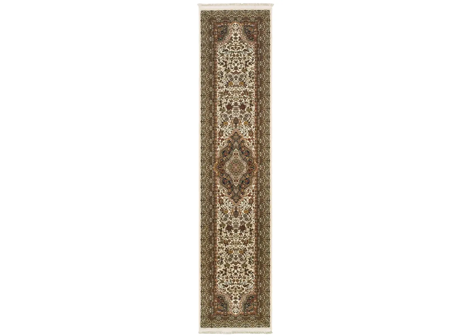 Masterpiece 2'3" x 10' Ivory Rug