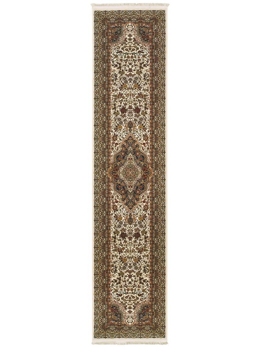 Masterpiece 2'3" x 10' Ivory Rug