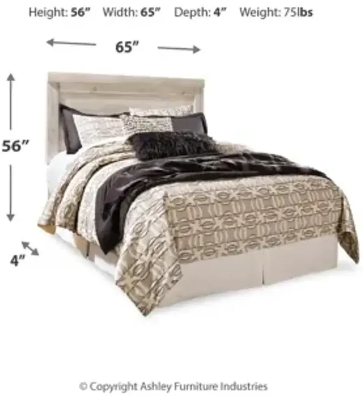 Bellaby Queen Panel Headboard